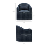 Denim Windowpane Check