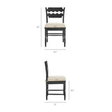 Black Oatmeal Stripe