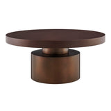 Dark Walnut Burnished Brass