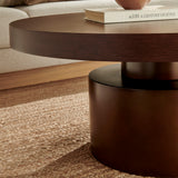 Dark Walnut Burnished Brass
