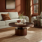 Dark Walnut Burnished Brass