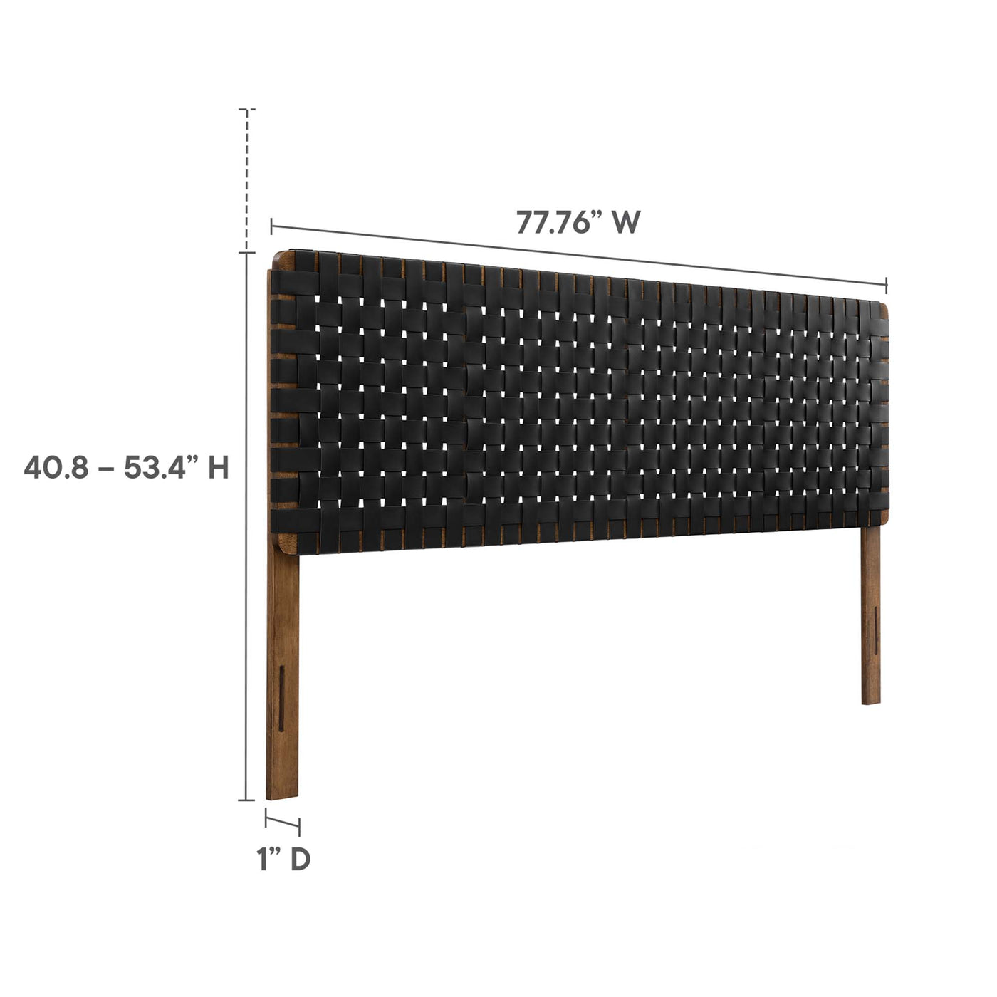 Walnut Black / King