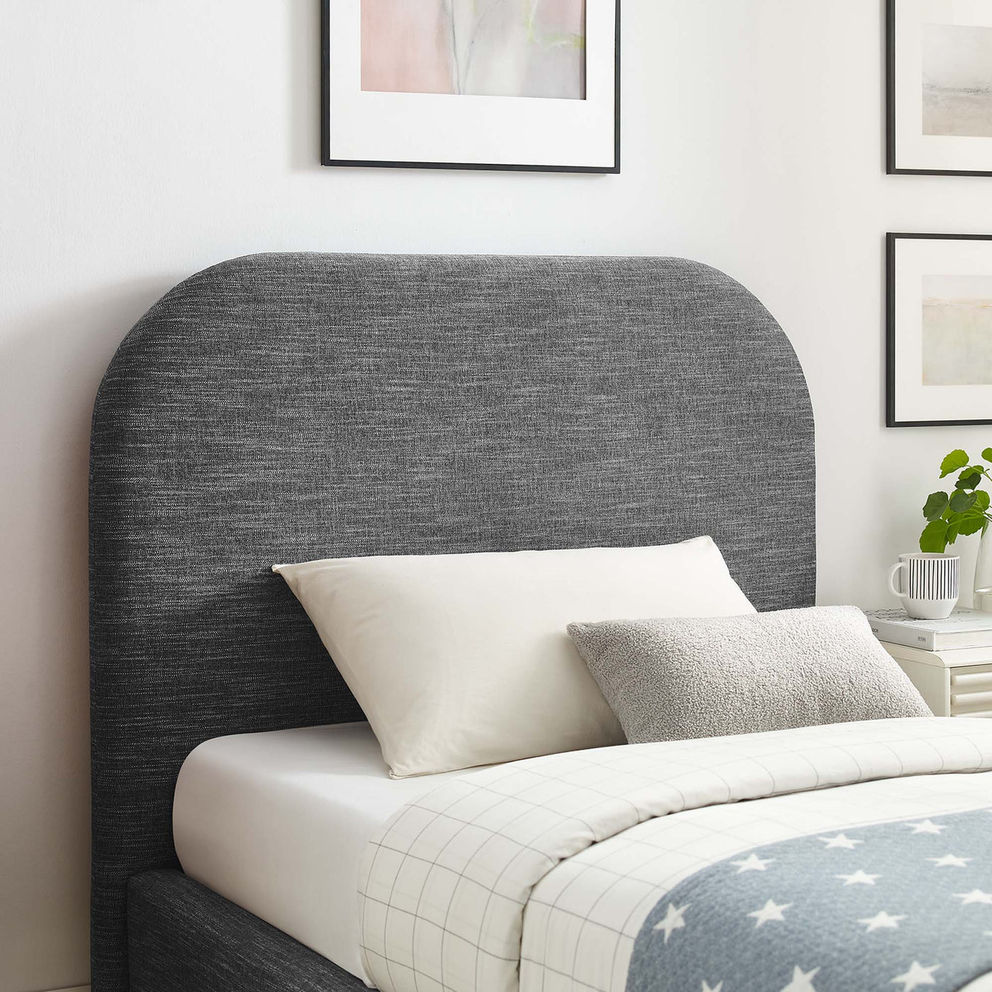 Heathered Weave Slate / Twin
