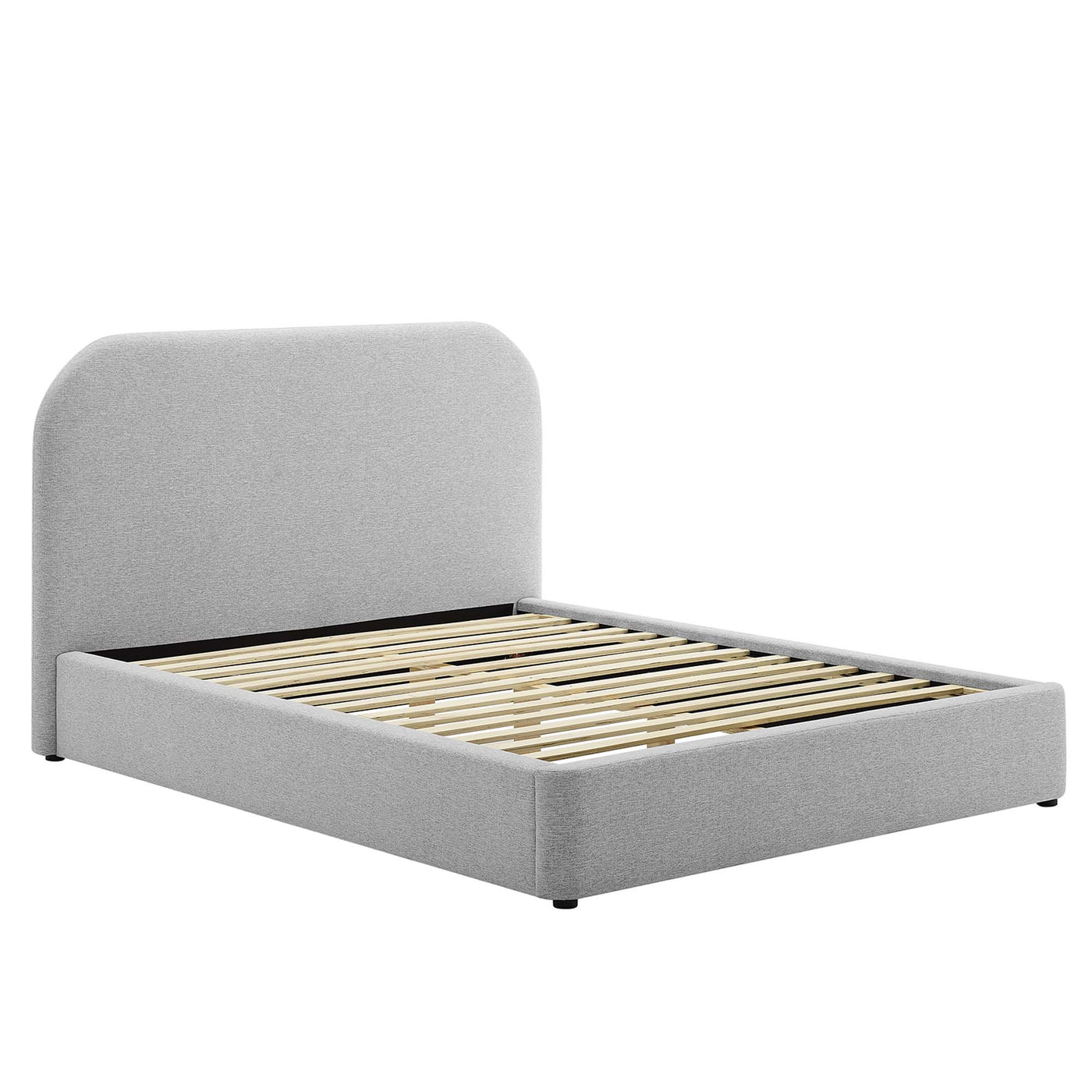 Heathered Weave Light Gray / Queen