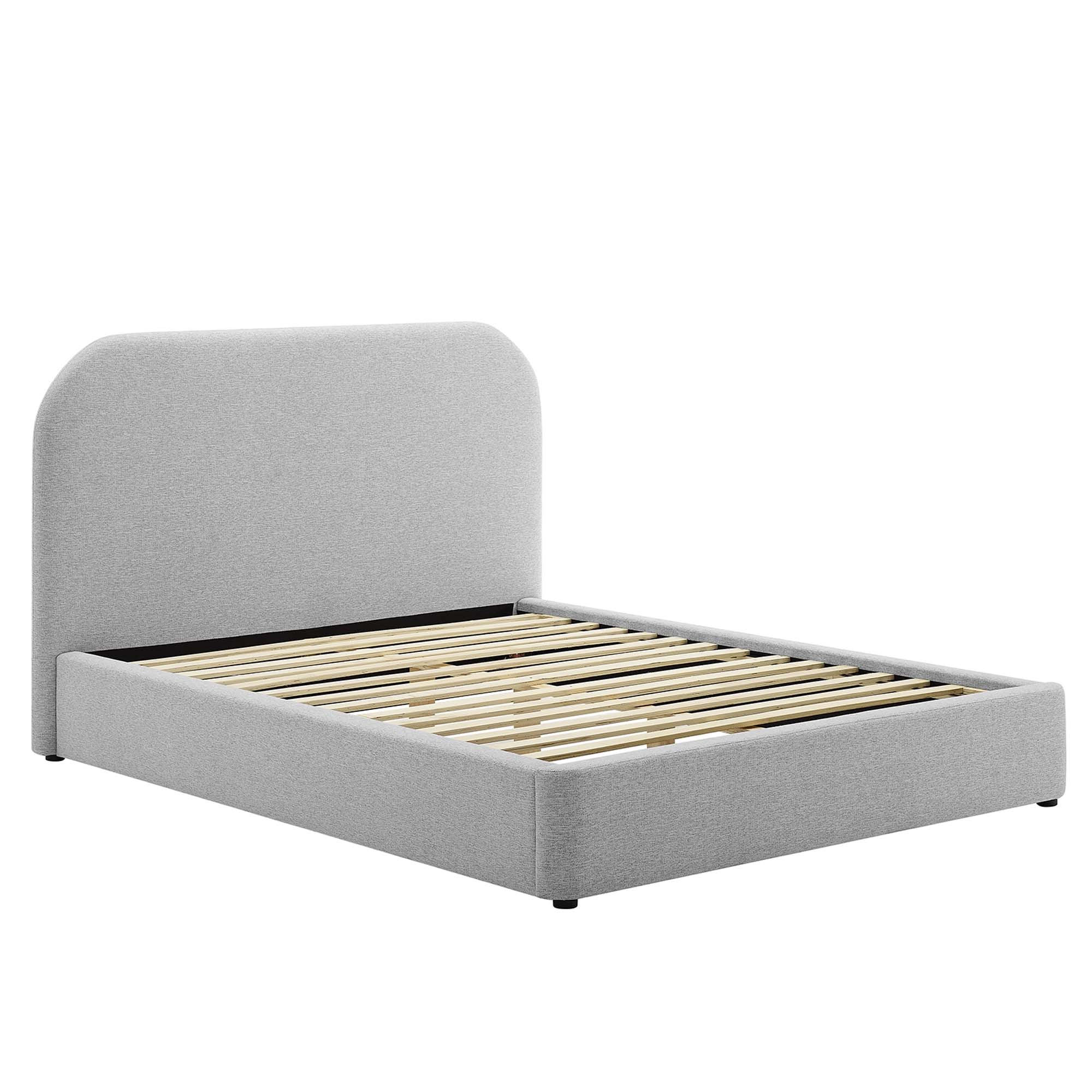 Heathered Weave Light Gray / Queen