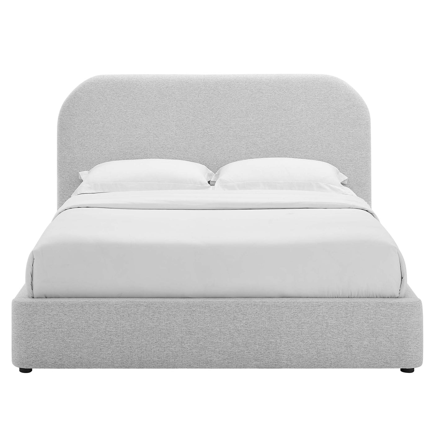 Heathered Weave Light Gray / Queen