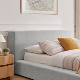 Light Gray Fabric / Queen