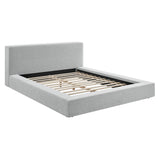 Light Gray Fabric / King