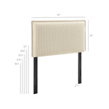 Oatmeal Stripe / Twin