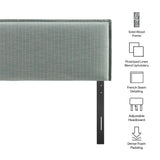 Spa Blue Stripe / Queen