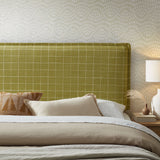 Artichoke Windowpane Check / Queen