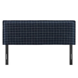 Denim Windowpane Check / Queen