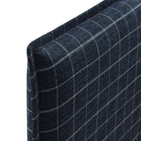 Denim Windowpane Check / Queen