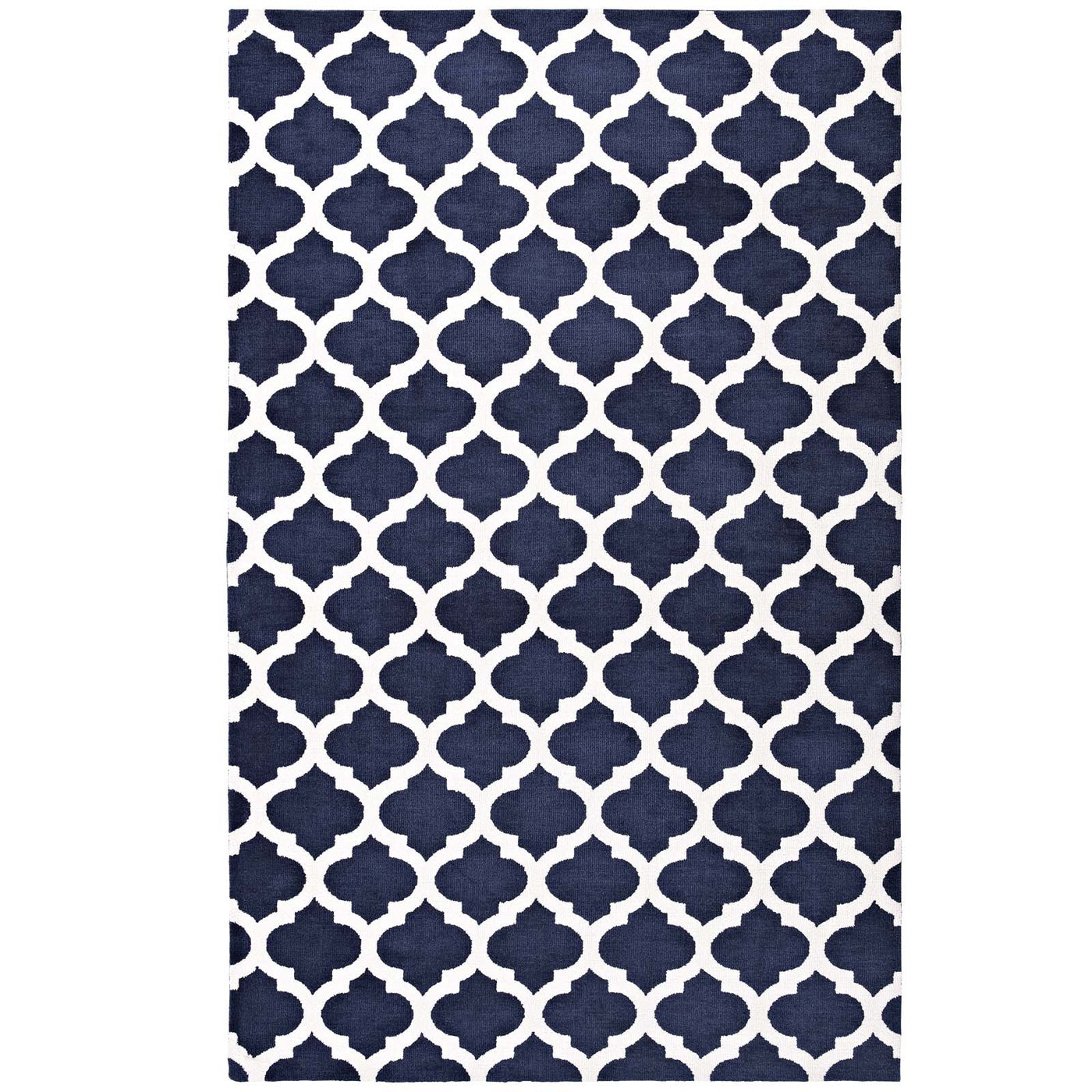 Navy and Ivory / 8x10