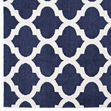 Navy and Ivory / 8x10