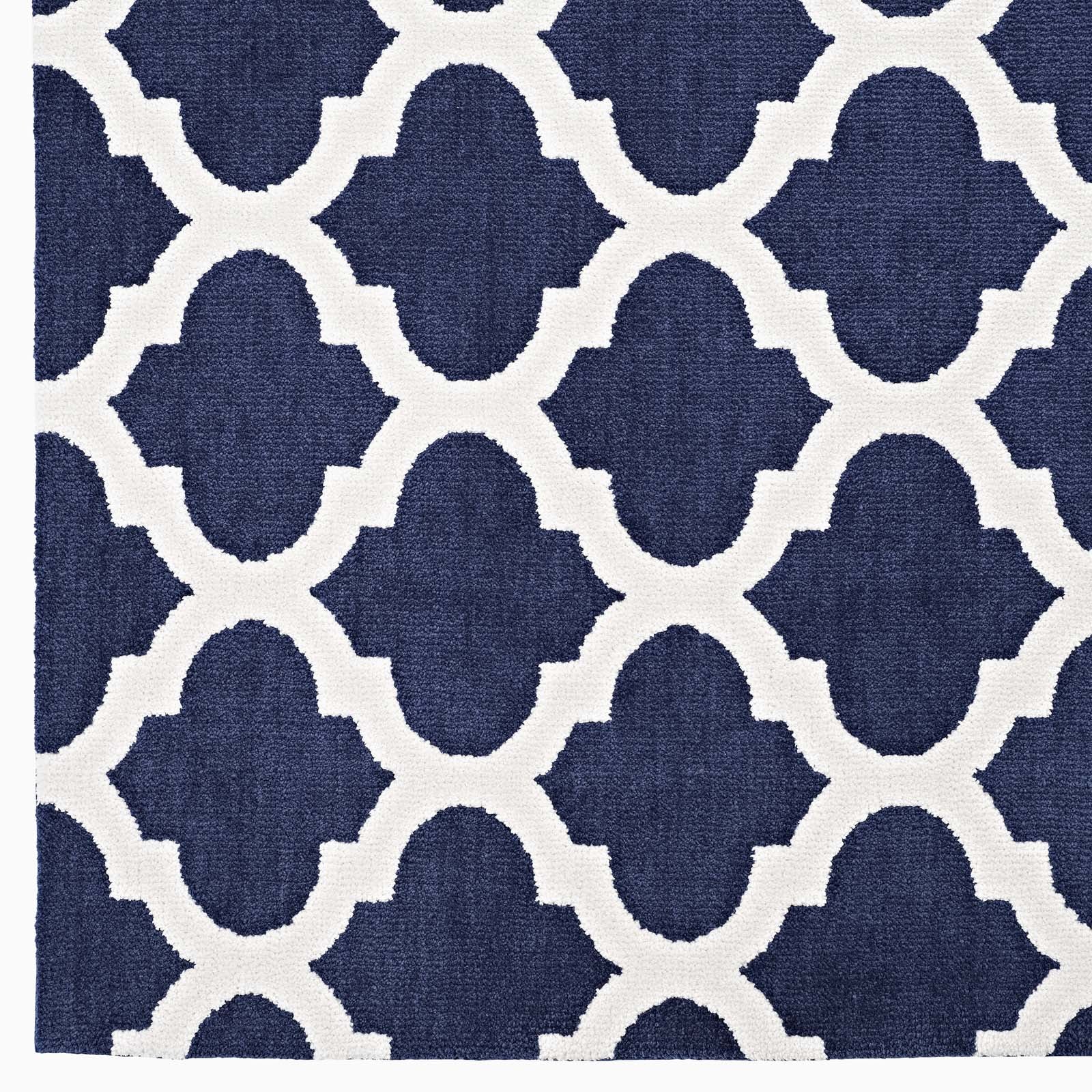 Navy and Ivory / 8x10
