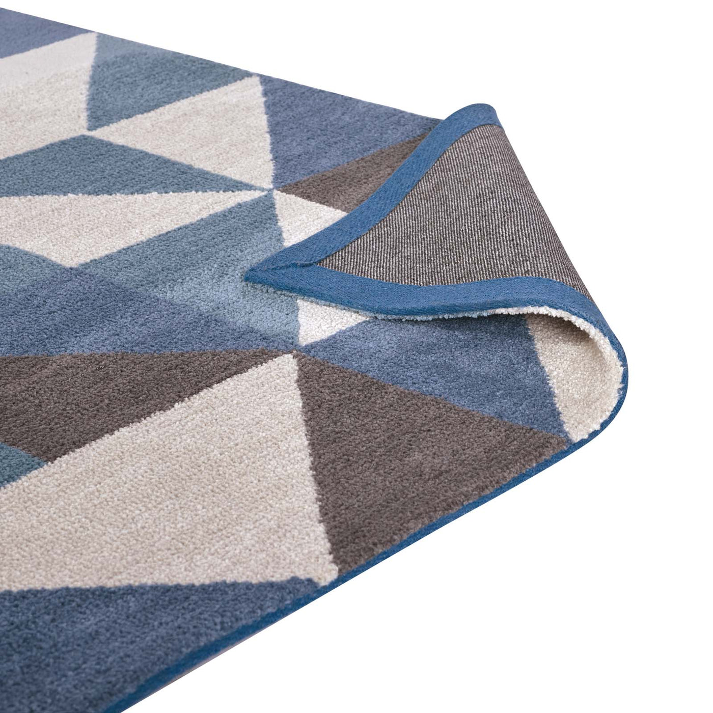 Blue White and Gray / 5x8