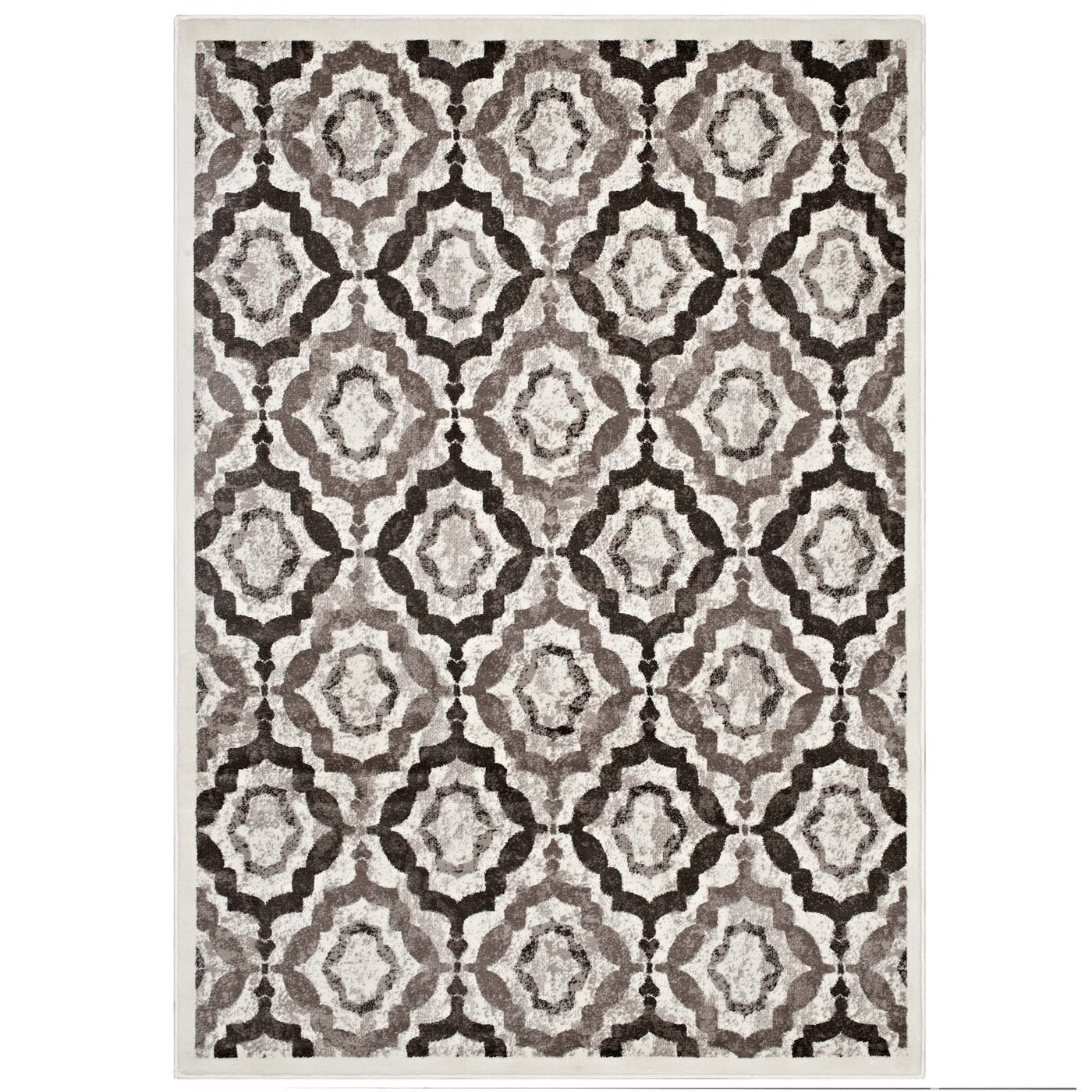Brown Beige and Ivory / 8x10