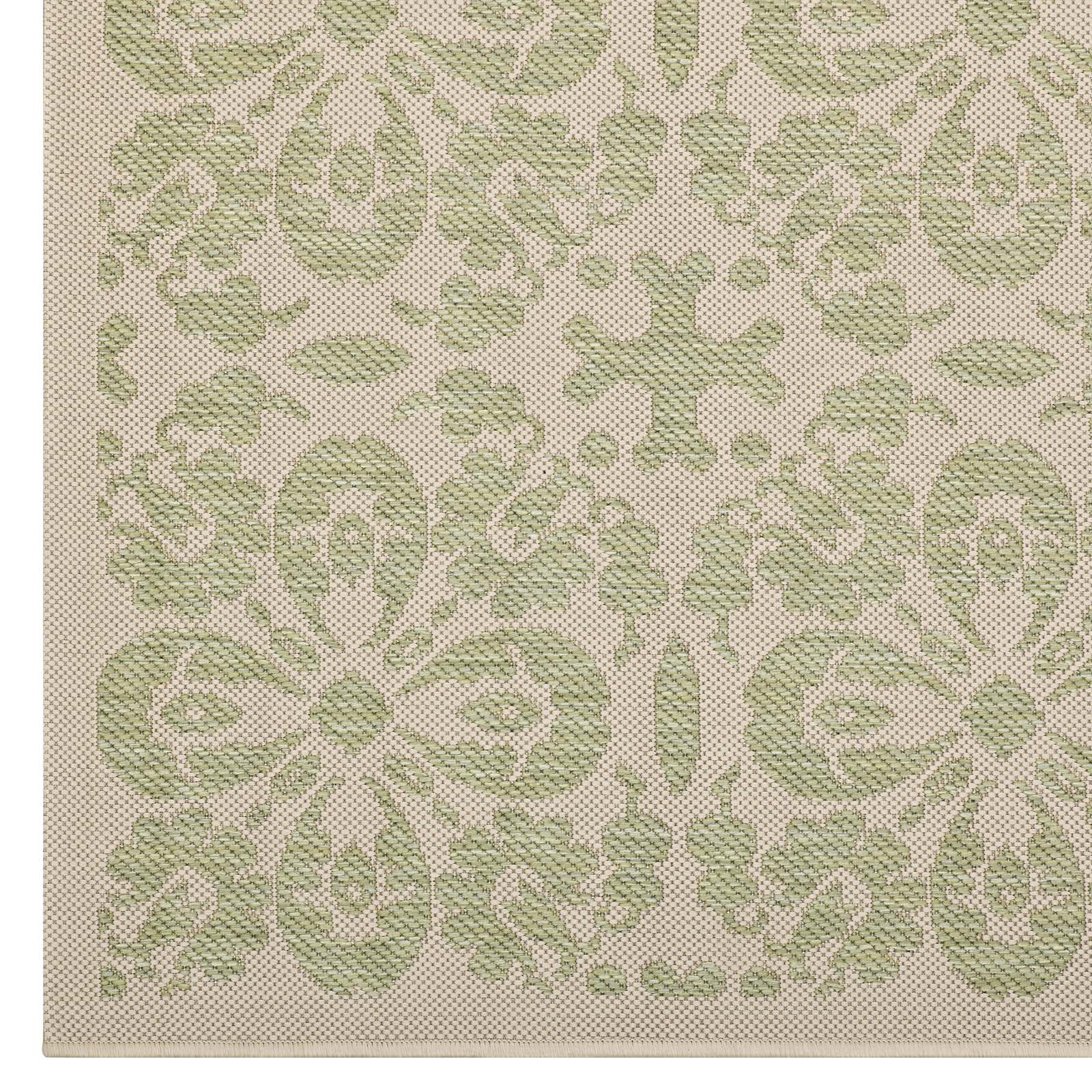 Light Green and Beige / 8x10