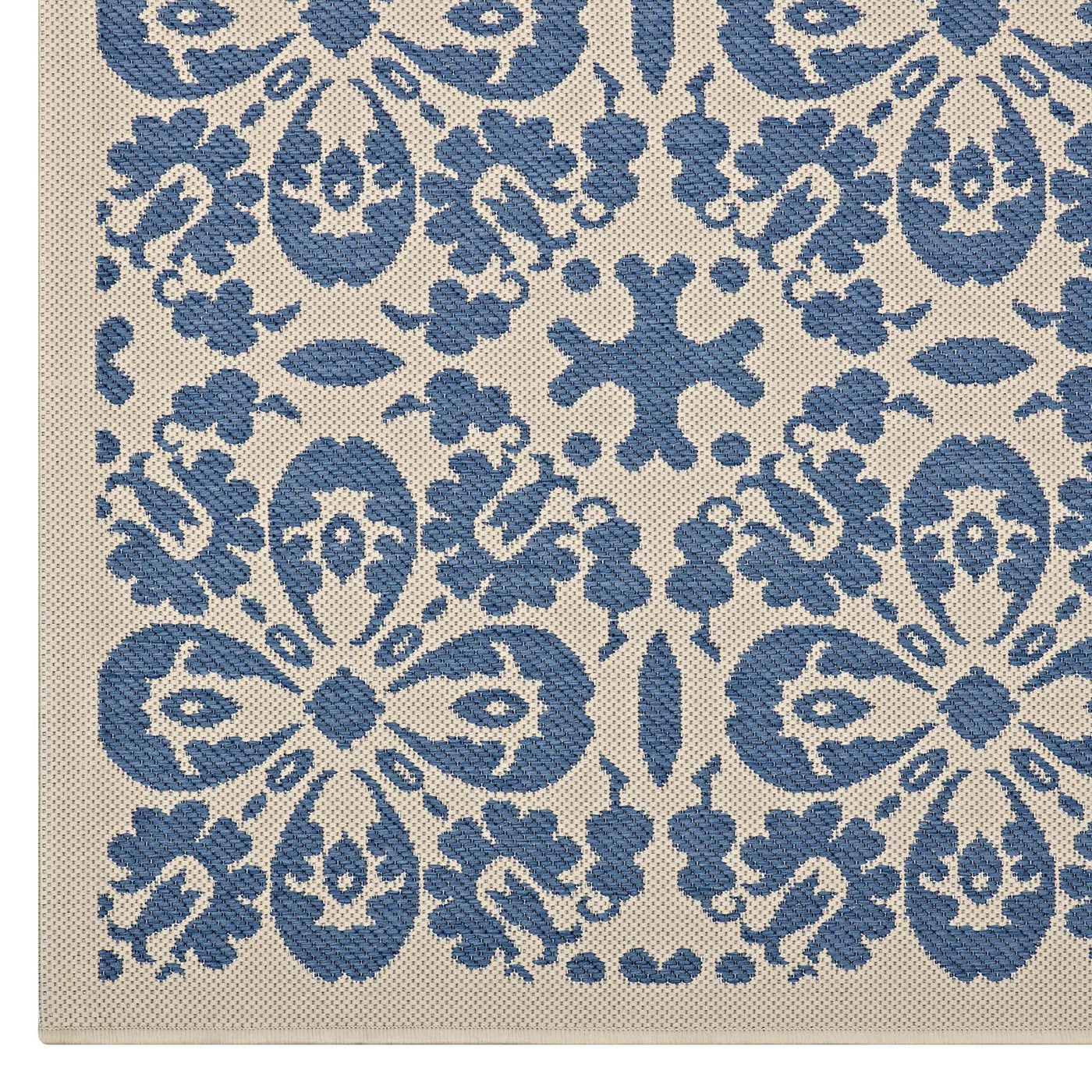 Blue and Beige / 8x10