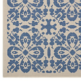 Blue and Beige / 8x10