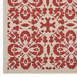 Red and Beige / 4x6