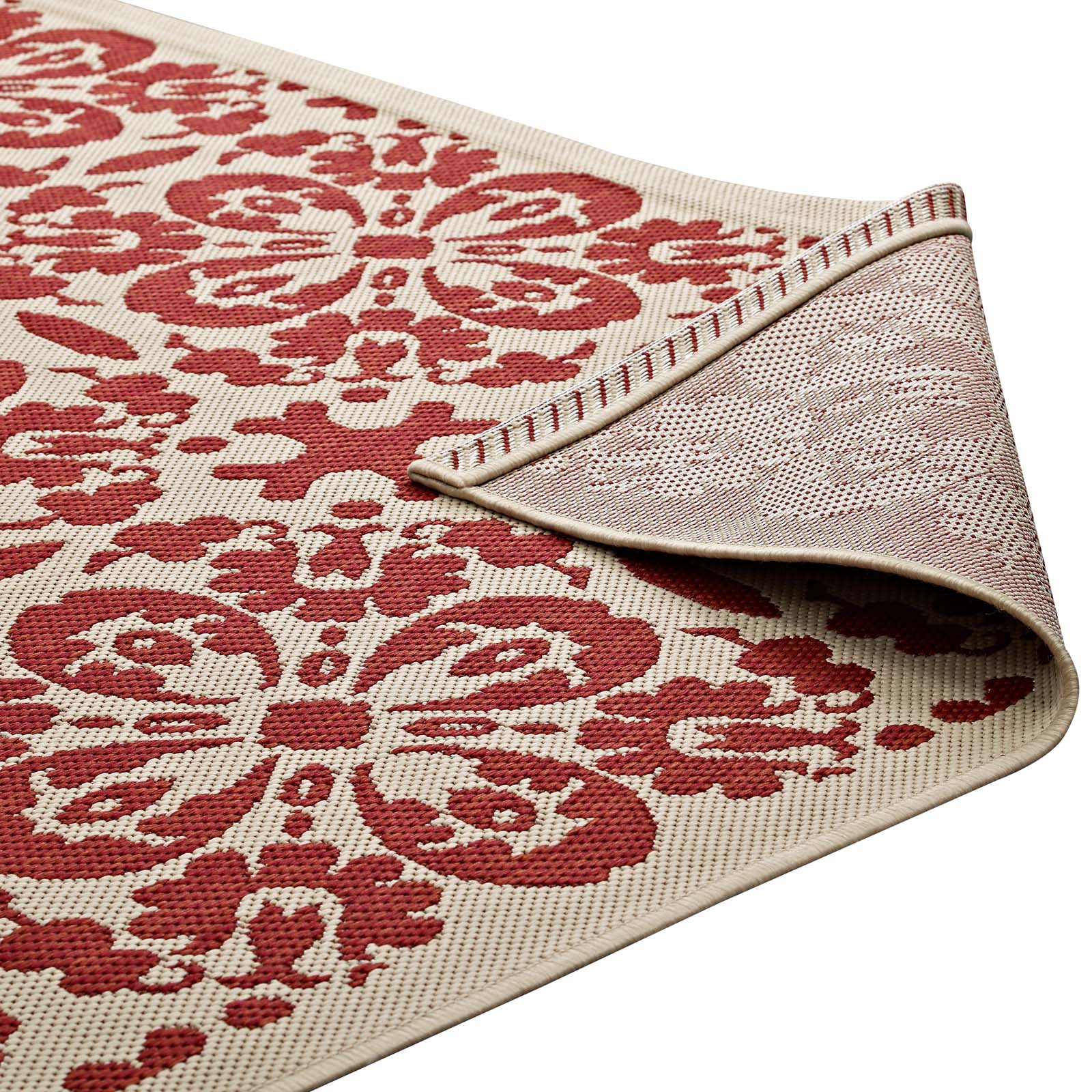 Red and Beige / 5x8