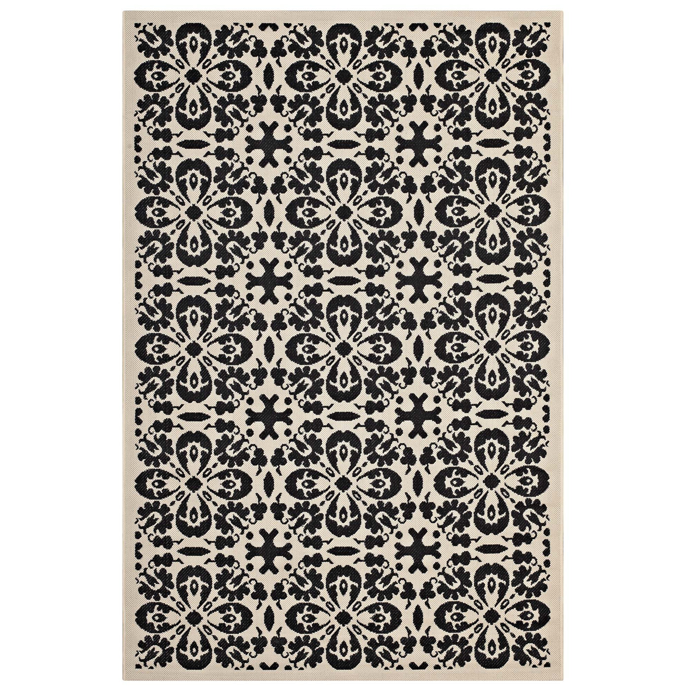 Black and Beige / 4x6