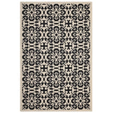 Black and Beige / 5x8